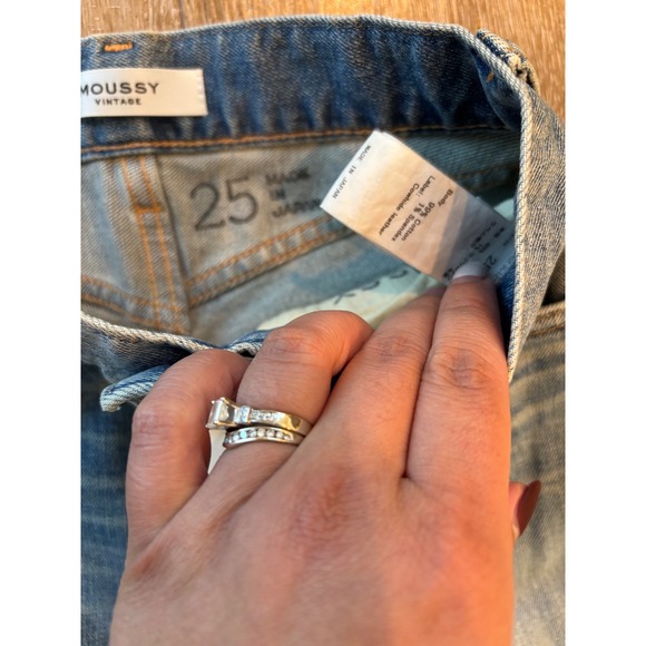 NWT Moussy Vintage Cropped Flare Jeans - Picture 12 of 13